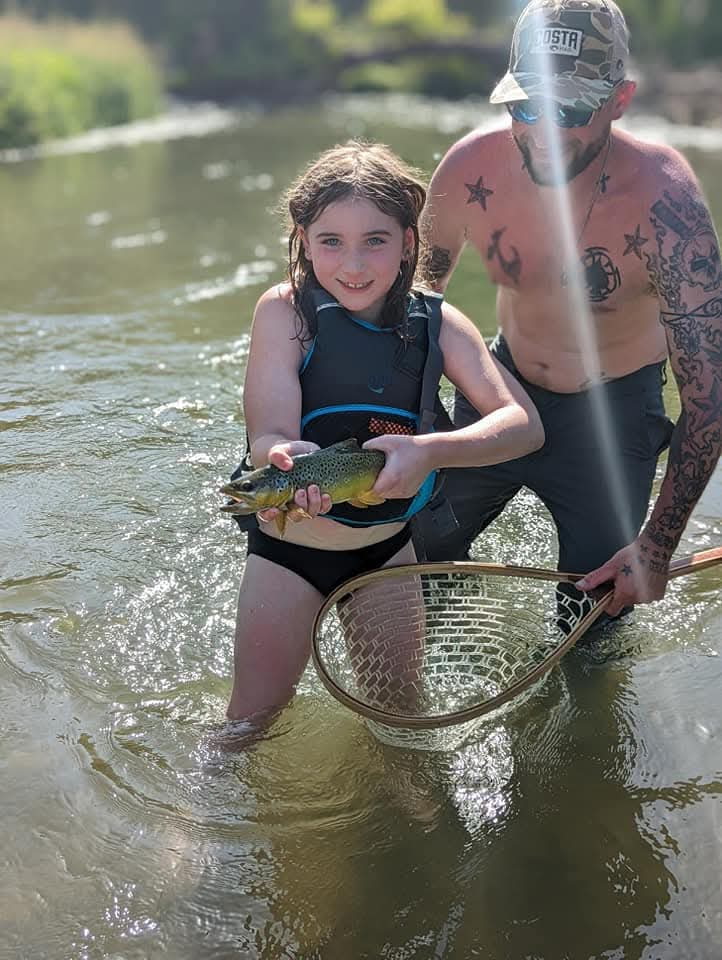 Guided fishing trip in the Driftless Region