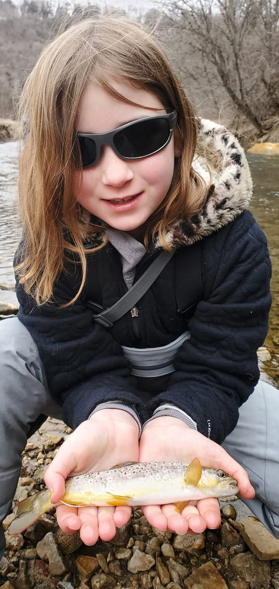 Guided fishing trip in the Driftless Region